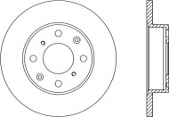 Тормозной диск OPEN PARTS BDR1050.10