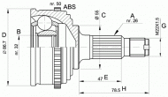 Шарнирный комплект OPEN PARTS CVJ5050.10