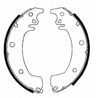 Комлект тормозных накладок Brake ENGINEERING SH1154