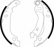 Комлект тормозных накладок Brake ENGINEERING SH1269