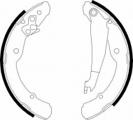 Комлект тормозных накладок Brake ENGINEERING SH2501