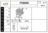 Генератор SNRA FO8039