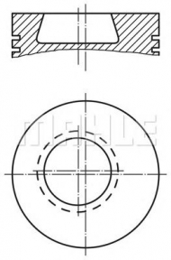Поршень PERFECT CIRCLE 56 12768 0