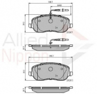 Комплект тормозных колодок COMLINE ADB11158