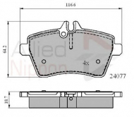 Комплект тормозных колодок COMLINE ADB01592