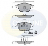 Комплект тормозных колодок COMLINE CBP11200