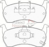 Комплект тормозных колодок COMLINE ADB3324