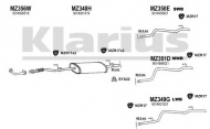 Глушитель KLARIUS 600301U