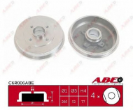Тормозный барабан ABE C6R006ABE