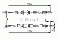 Трос BOSCH 1 987 477 253