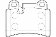 Комплект тормозных колодок WAGNER WBP24097A