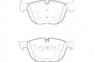 Комплект тормозных колодок WAGNER WBP24170A