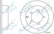 Тормозной диск APEC braking DSK2317