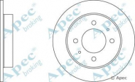Тормозной диск APEC braking DSK346