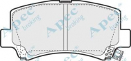 Комплект тормозных колодок APEC braking PAD1093