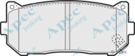 Комплект тормозных колодок APEC braking PAD1101