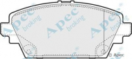 Комплект тормозных колодок APEC braking PAD1170