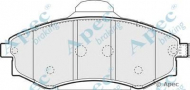 Комплект тормозных колодок APEC braking PAD1288