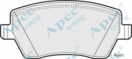 Комплект тормозных колодок APEC braking PAD1312