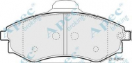 Комплект тормозных колодок APEC braking PAD1321