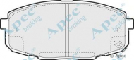 Комплект тормозных колодок APEC braking PAD1350