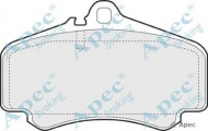 Комплект тормозных колодок APEC braking PAD1402