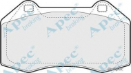 Комплект тормозных колодок APEC braking PAD1416