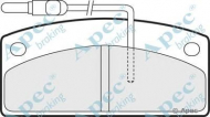 Комплект тормозных колодок APEC braking PAD1430