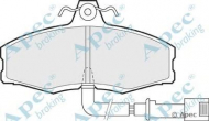 Комплект тормозных колодок APEC braking PAD386
