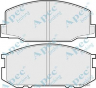 Комплект тормозных колодок APEC braking PAD395