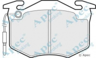 Комплект тормозных колодок APEC braking PAD496