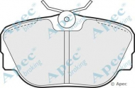 Комплект тормозных колодок APEC braking PAD558