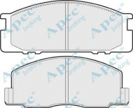 Комплект тормозных колодок APEC braking PAD673