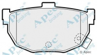 Комплект тормозных колодок APEC braking PAD674