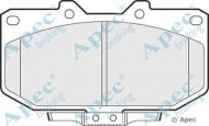 Комплект тормозных колодок APEC braking PAD698