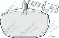 Комплект тормозных колодок APEC braking PAD71