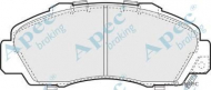 Комплект тормозных колодок APEC braking PAD737