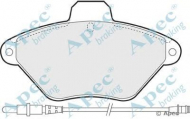 Комплект тормозных колодок APEC braking PAD804