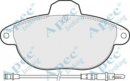 Комплект тормозных колодок APEC braking PAD931