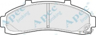 Комплект тормозных колодок APEC braking PAD988