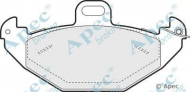Комплект тормозных колодок APEC braking PAD1044