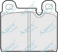 Комплект тормозных колодок APEC braking PAD622