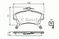Комплект тормозных колодок BOSCH 0 986 424 541