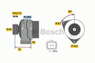 Генератор BOSCH 0 986 049 630