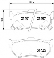Комплект тормозных колодок HELLA PAGID 8DB 355 006-281