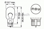 Лампа накаливания BOSCH 1 987 302 205