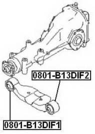 Подвеска ASVA 0801-B13DIF2