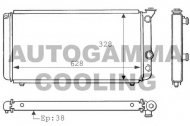 Теплообменник AUTOGAMMA 100845
