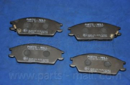 Комплект тормозных колодок PARTS-MALL PKA-E26