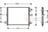 Конденсатор VAN WEZEL 82005062